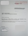 Demande d'une attestation de non redevance